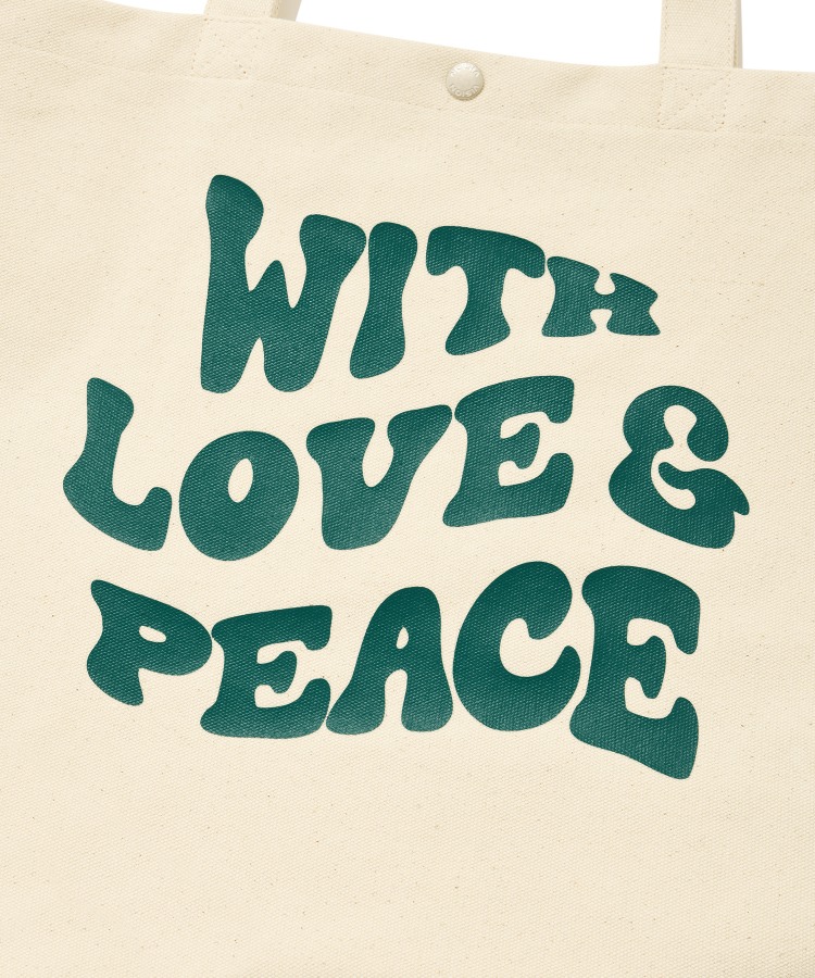 VSW Love &amp; Peace Eco Bag Green